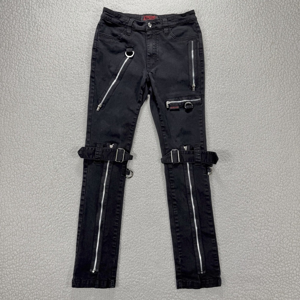 Tripp‎ NYC Pants Men's 30 (Actual 28x30) Goth Punk Cyber Y2K Streetwear